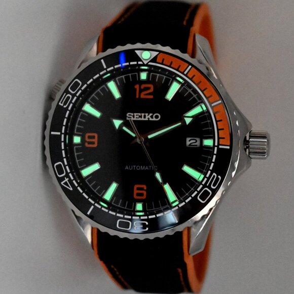 Custom SekoMod men’s w/ NH35 Movement 40mm Automatic Diver Watch Sapphire new - Picture 7 of 7